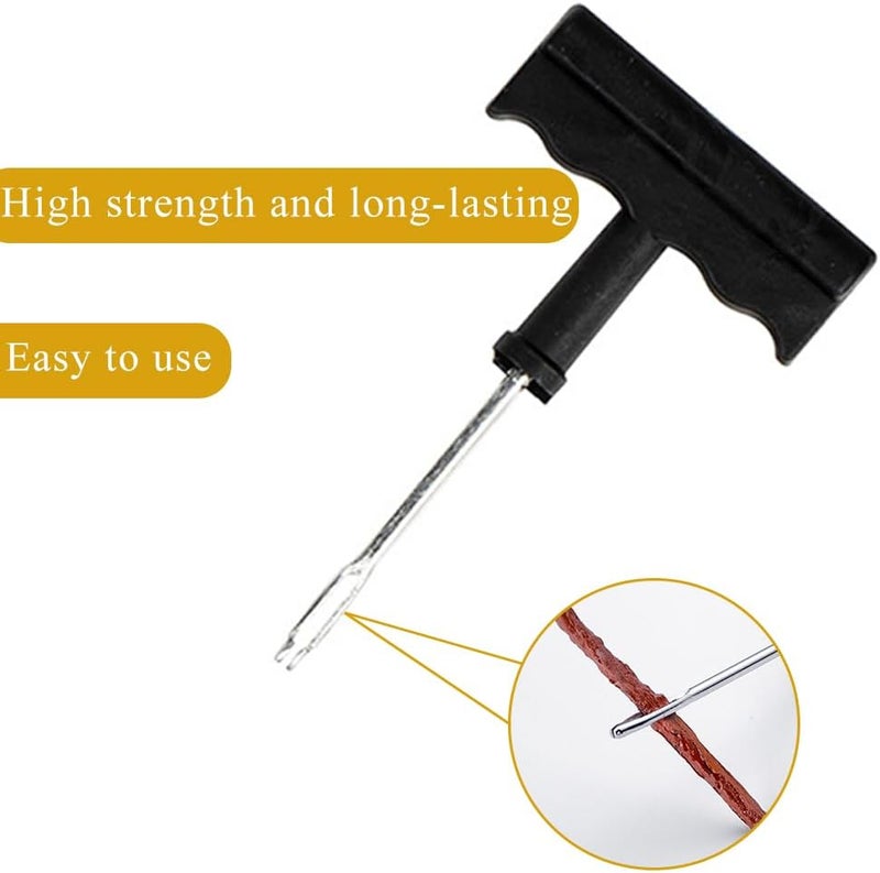 TONZACK Tire Repair Kits, Car Tire Repair Kits, Tire Repair Strips, for Tubeless Tires, for Motorcycles, Trucks, Cars, Tractors, ATVs, Jeeps, ETC - Image 3